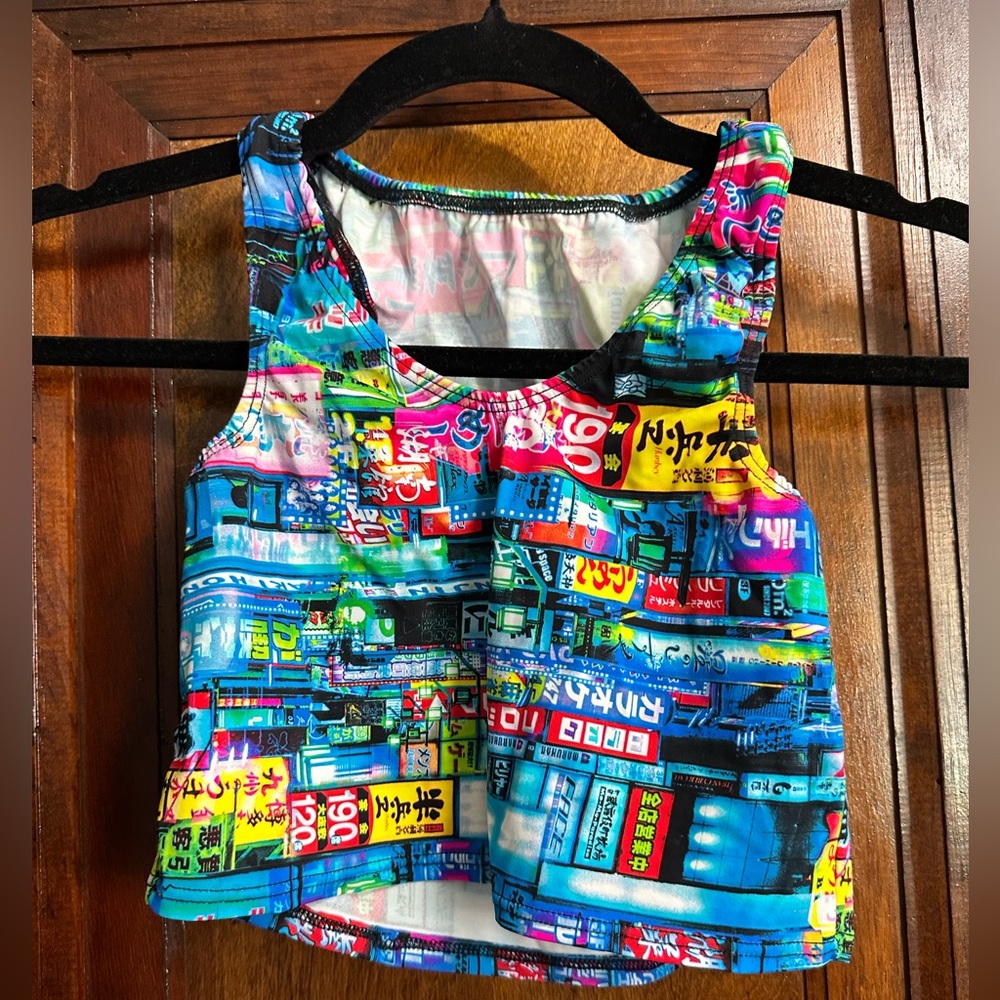 Rave With Mi Gente Crop Top